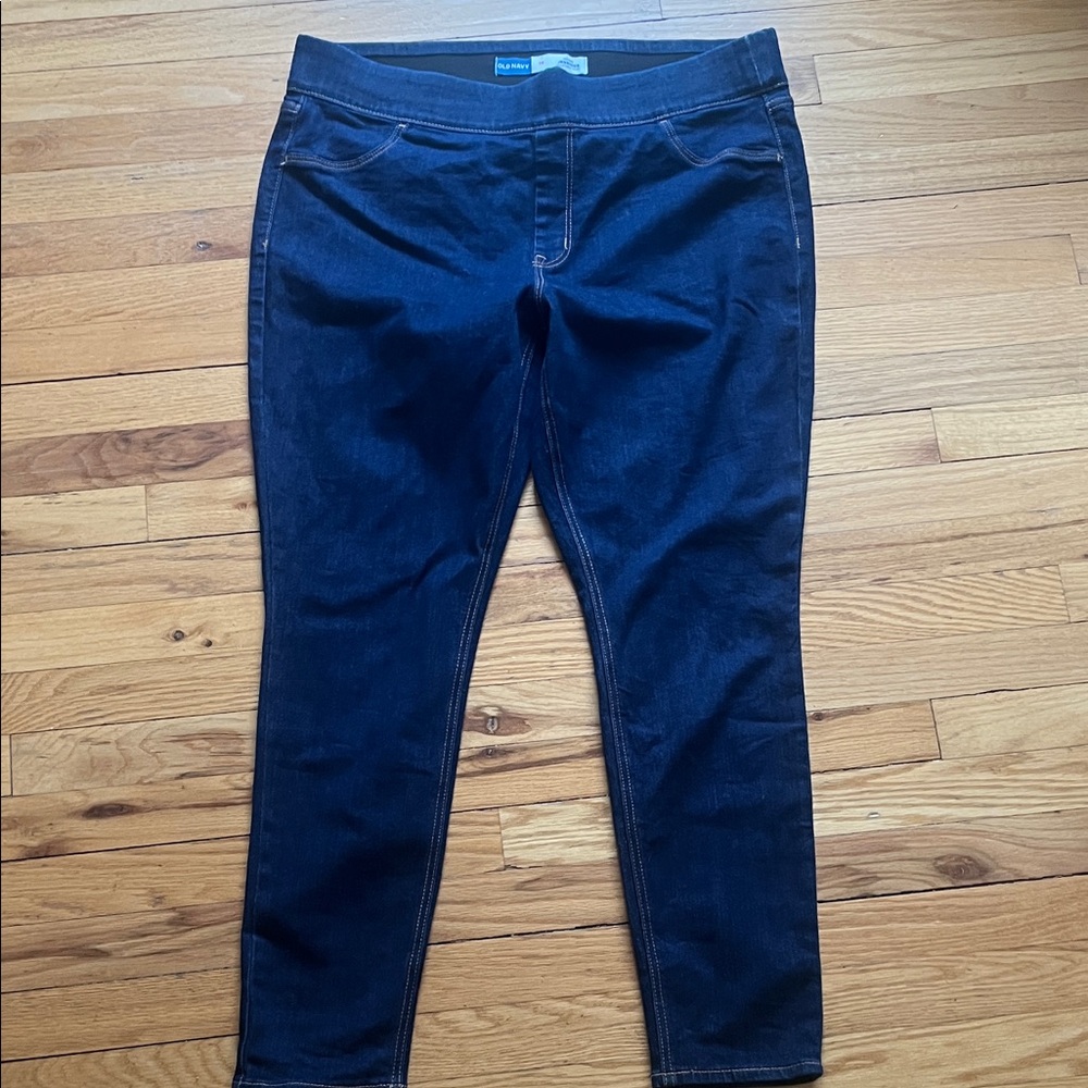 Old Navy Women's Dark Blue Jeggings